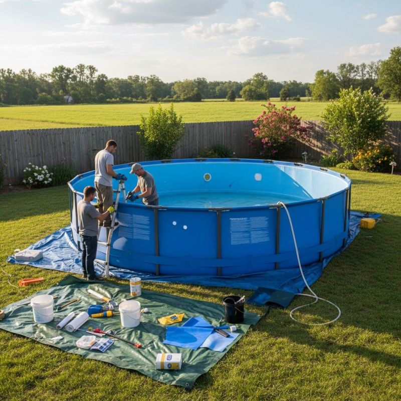 Above Ground Pool Installation