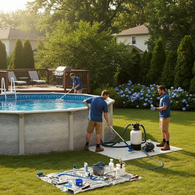 Above Ground Pool Installation