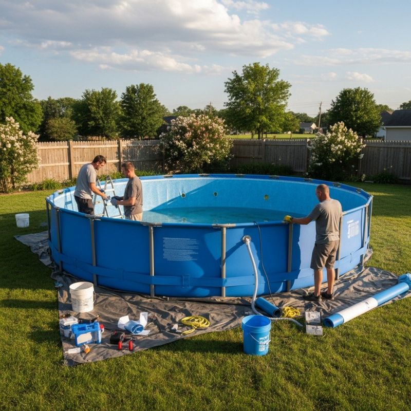 Above Ground Pool Installation