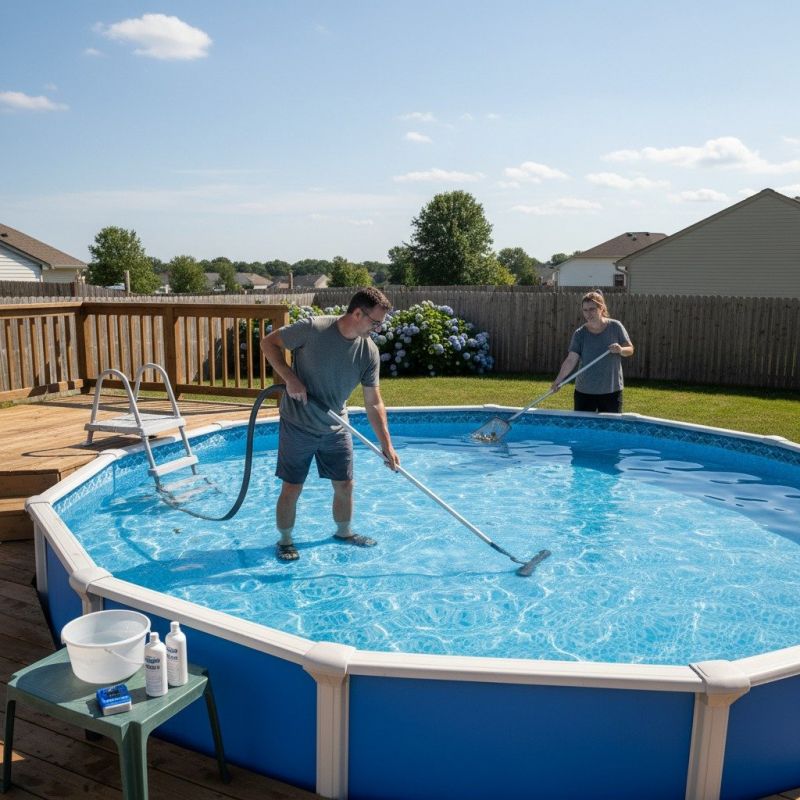 Above Ground Pool Installation