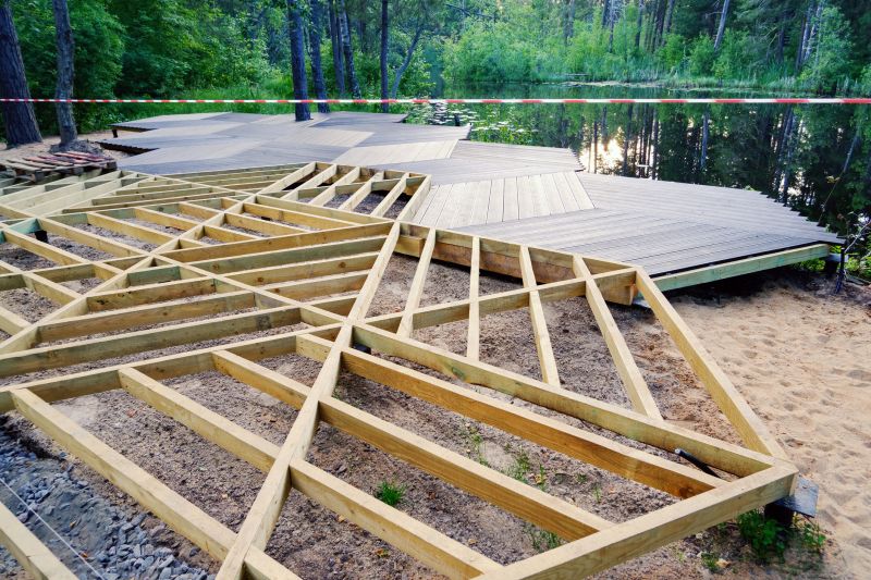 Floating Deck Installation in Boston, MA